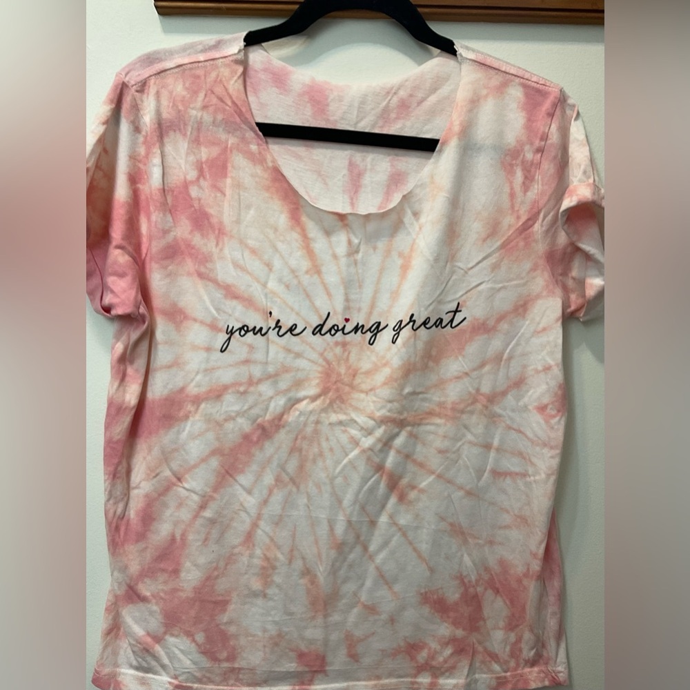 Pink Tie-Dye T-Shirt